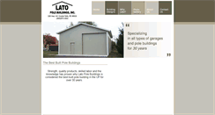 Desktop Screenshot of latopolebuildings.com